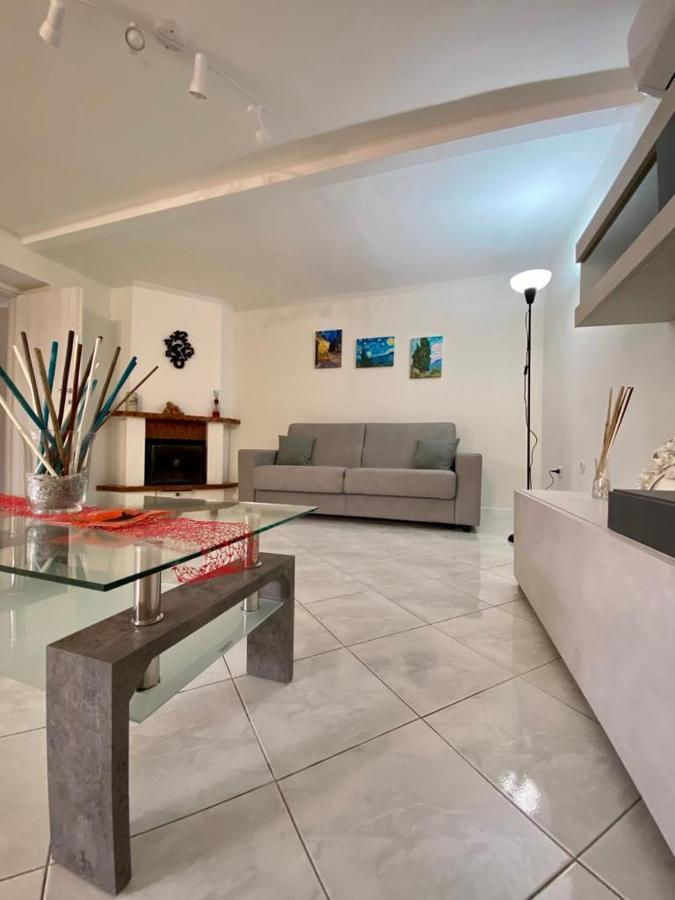 Sofi House-Appartamento In Villa Con Piscina Scafati Exteriér fotografie