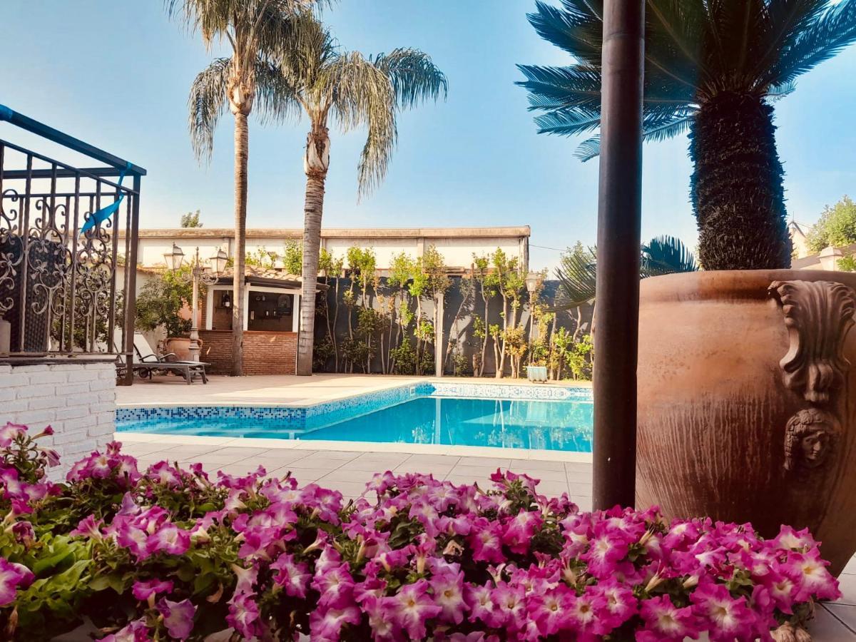 Sofi House-Appartamento In Villa Con Piscina Scafati Exteriér fotografie
