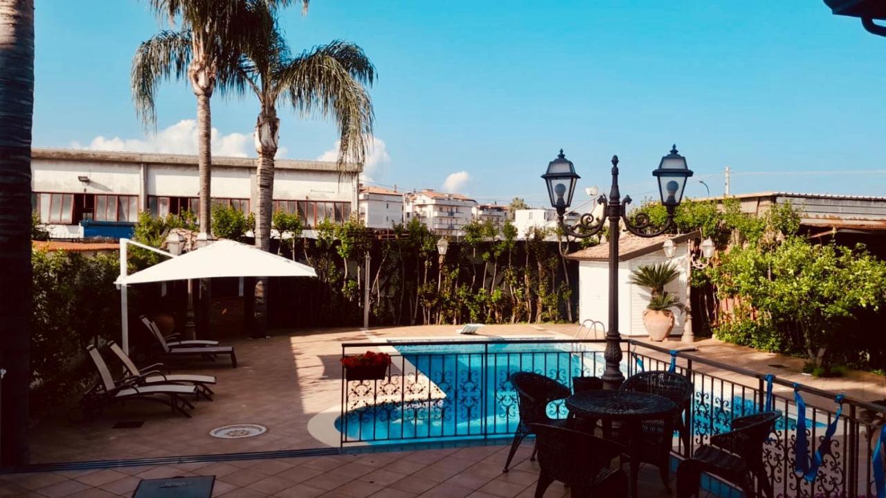 Sofi House-Appartamento In Villa Con Piscina Scafati Exteriér fotografie